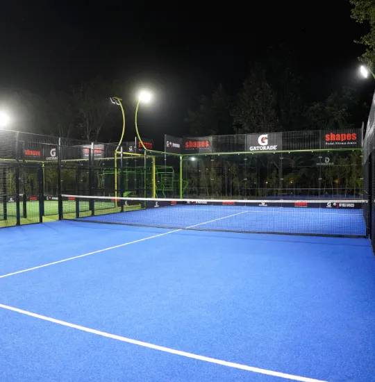 Tournament-Grade Glass Panels